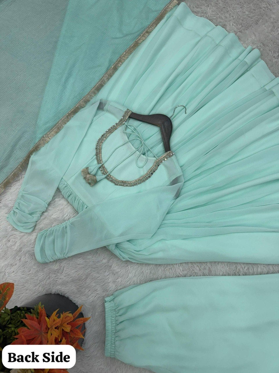 HEAVY FAUX THREE PIECE SET
