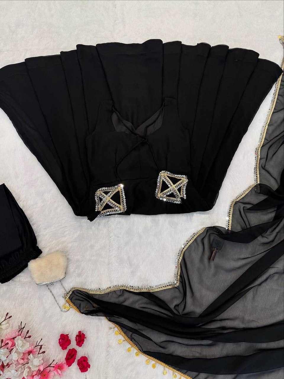 GEORGETTE ANARKALI SET