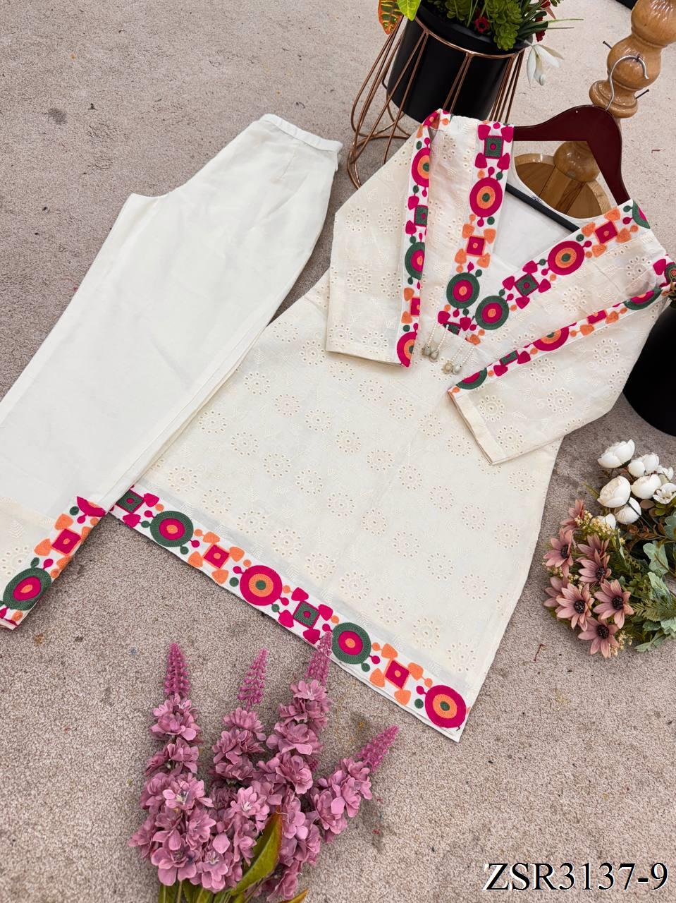 PURE KHADI COTTON CO-ORD SET