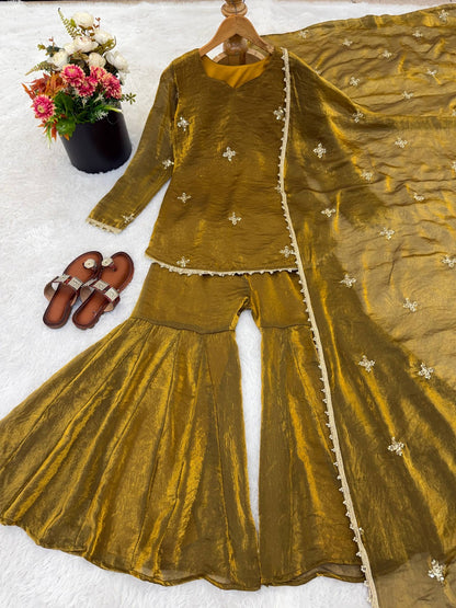 FENDY SILK CORSET BACK SET