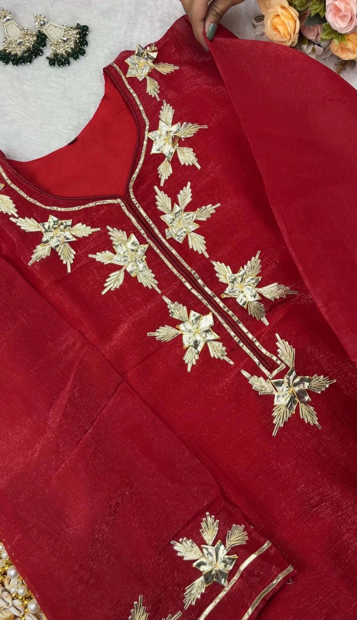 Gotta patti kurta set