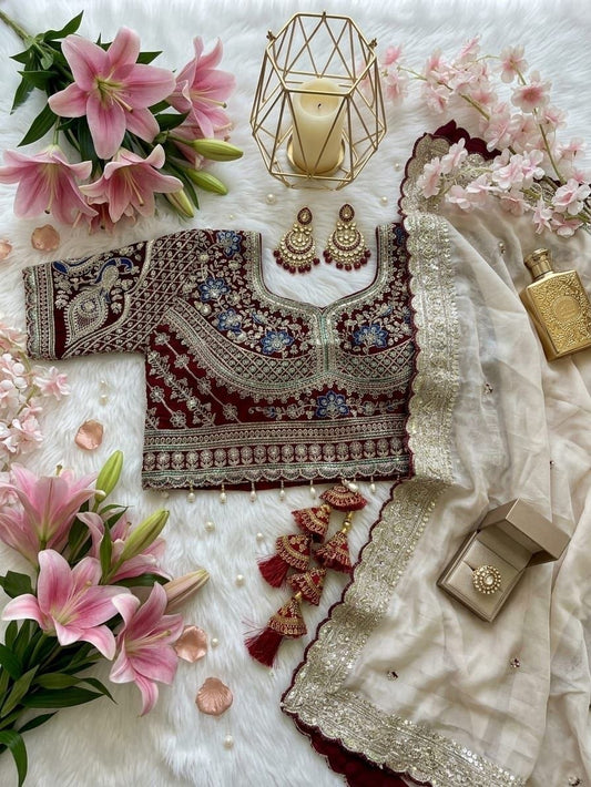 RANGOLI SATIN EMBROIDERY WORK SAREE