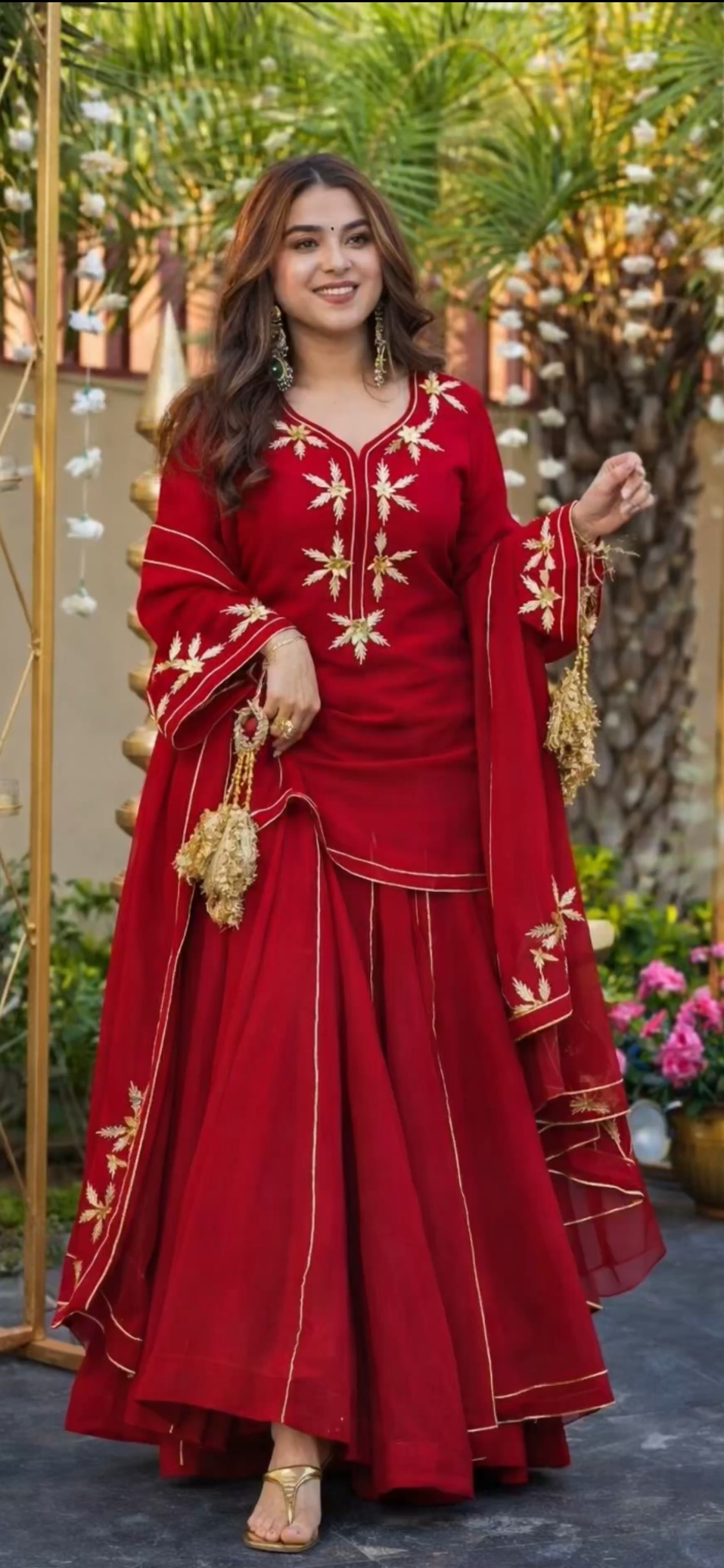 Gotta patti kurta set