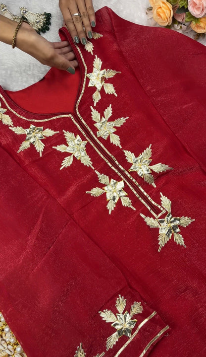 Gotta patti kurta set