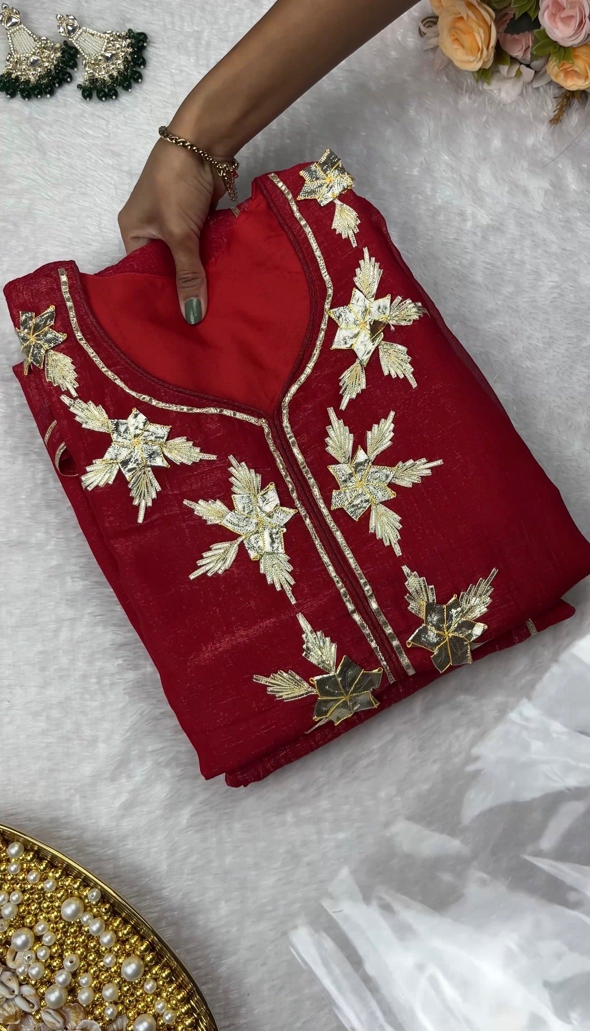 Gotta patti kurta set