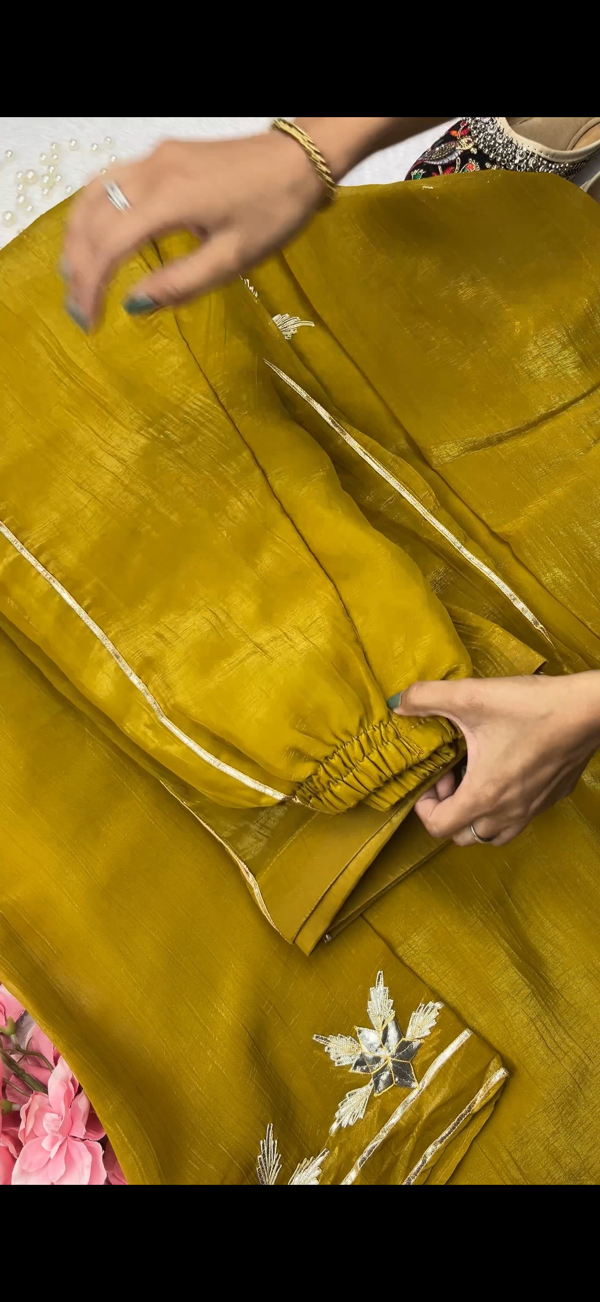 Gotta patti kurta set