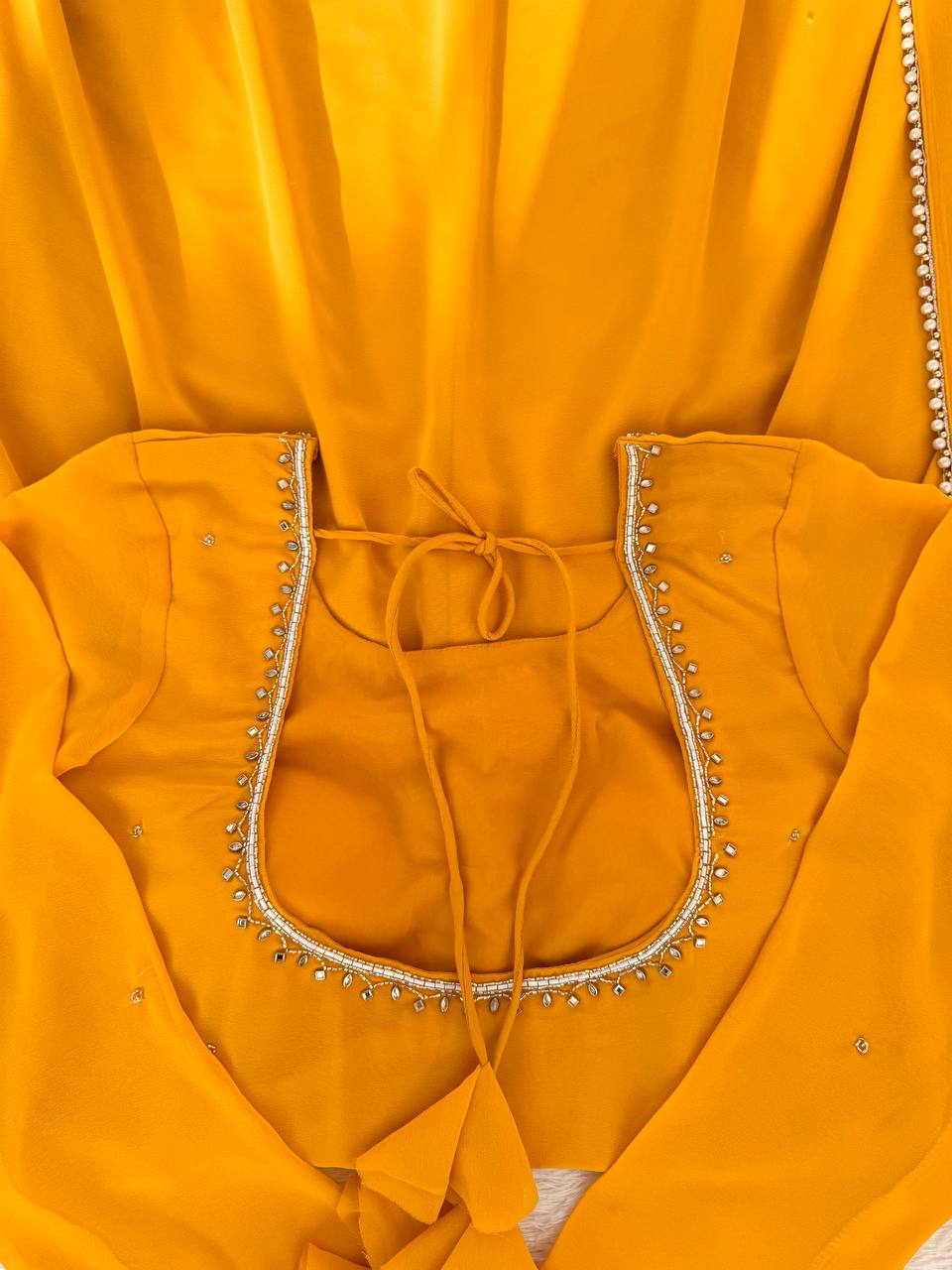 NEW DESIGNER HALDI SPECIAL HANDWORK ANARKALI