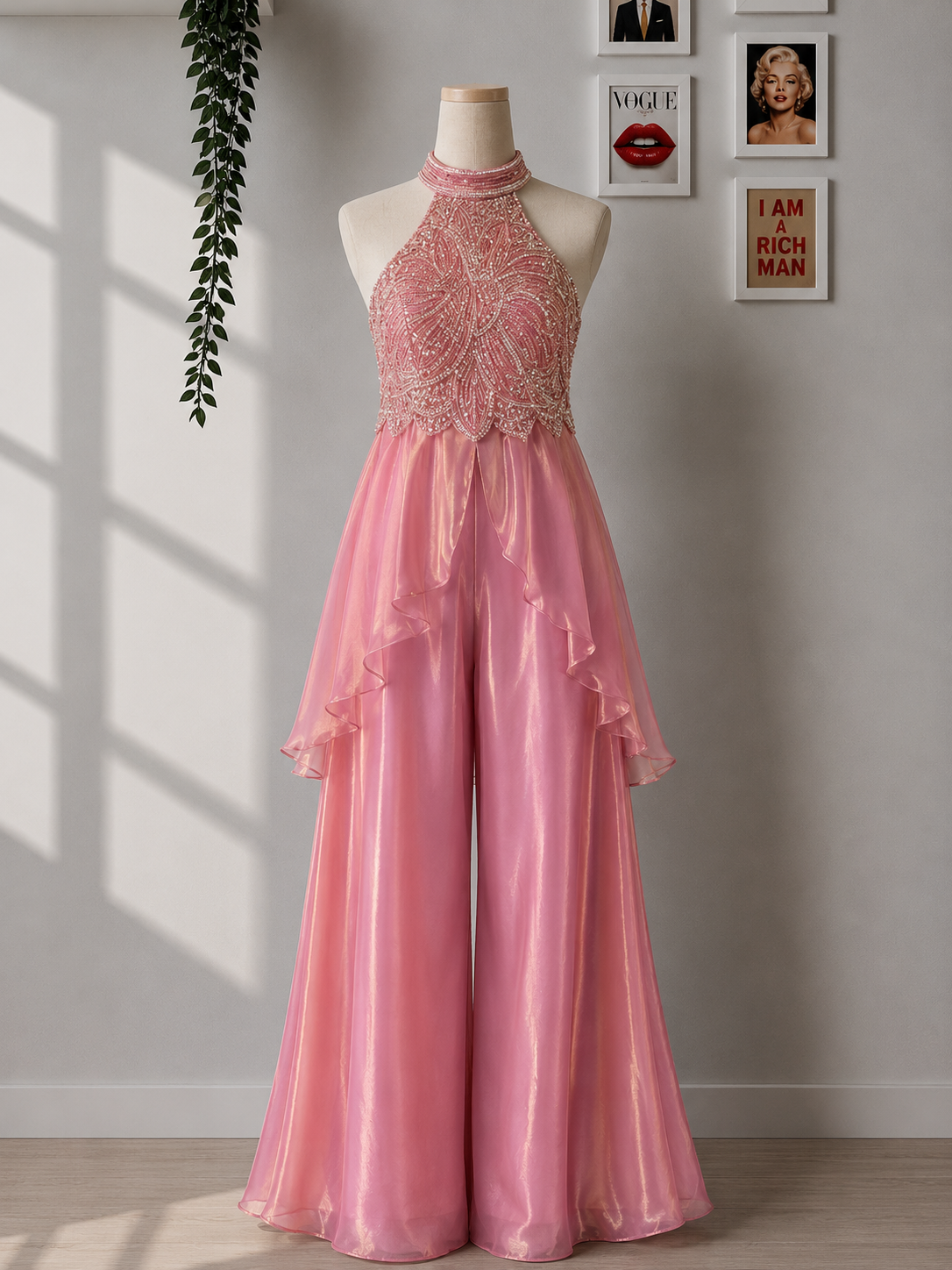 Full Neck Top and Sharara Plazzo