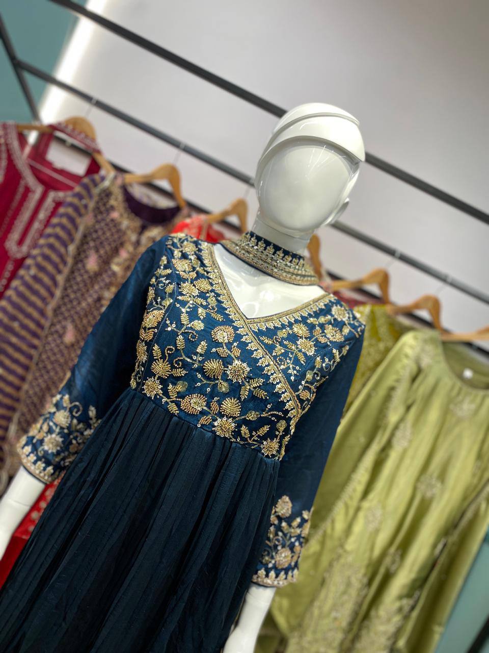 FULLY FLARE GOWN PANT WITH DUPATTA