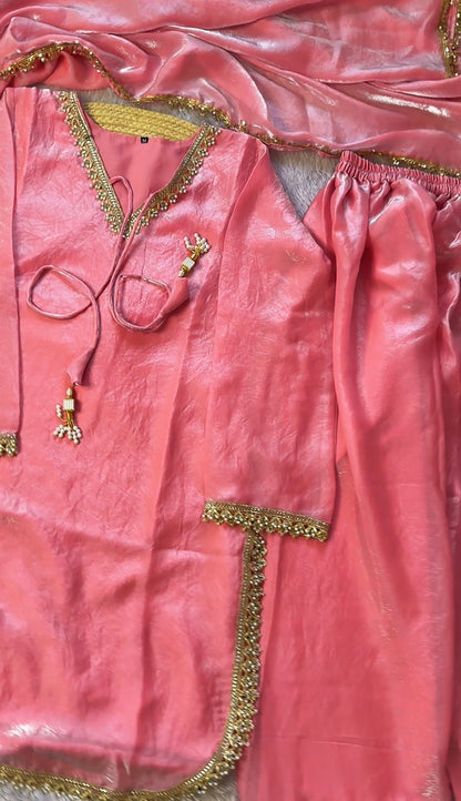 Fendy Satin Silk Farsi Set