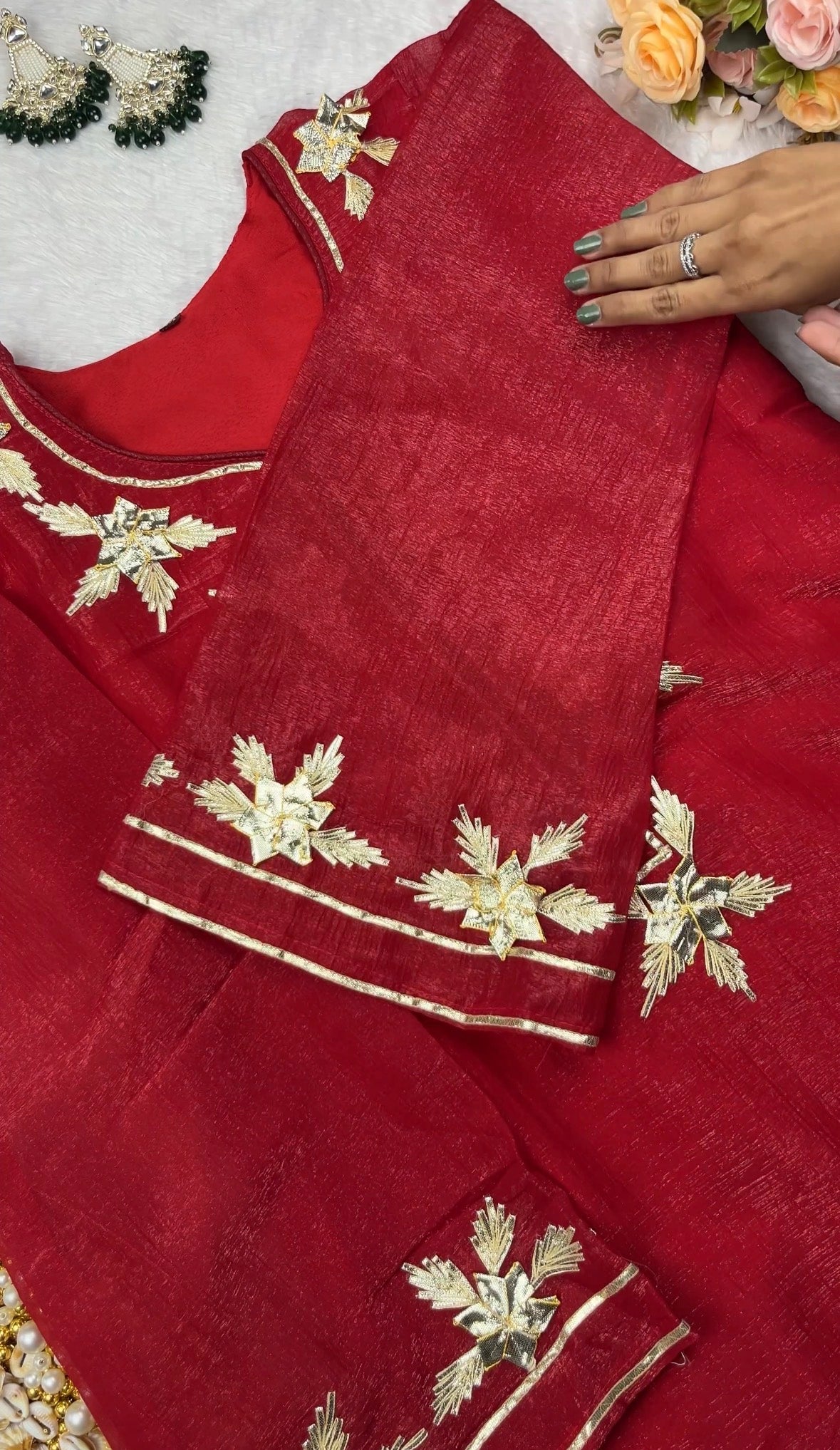 Gotta patti kurta set