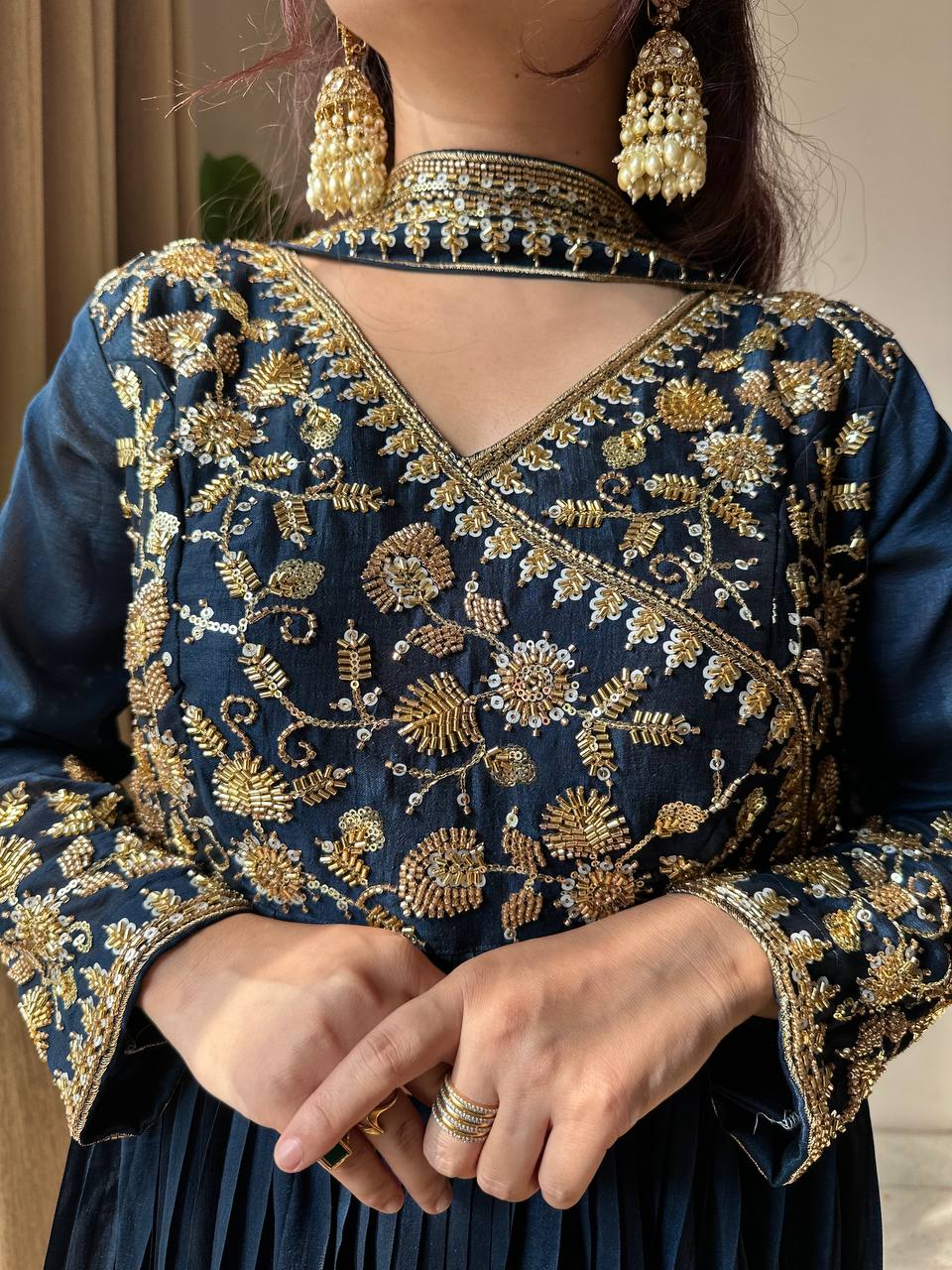 FULLY FLARE GOWN PANT WITH DUPATTA