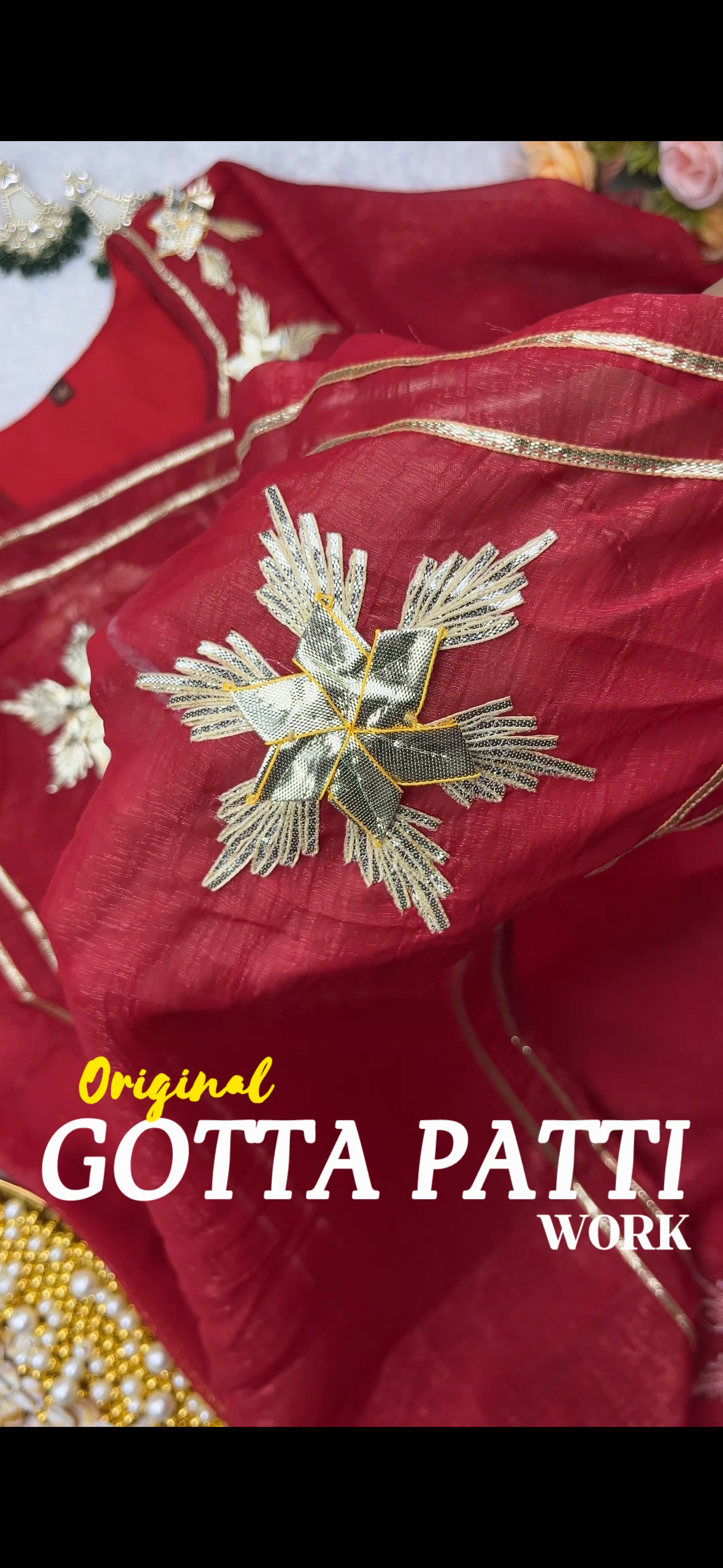 Gotta patti kurta set