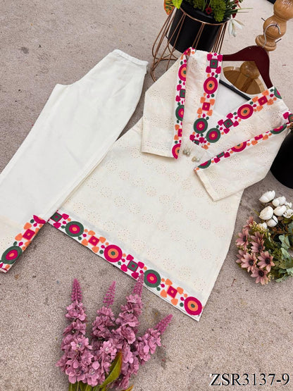 PURE KHADI COTTON CO-ORD SET