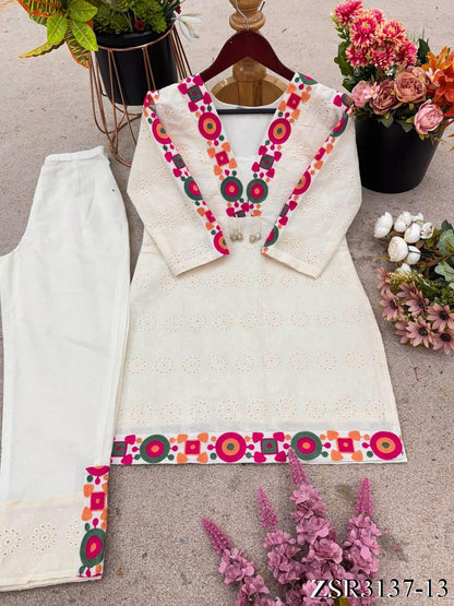 PURE KHADI COTTON CO-ORD SET