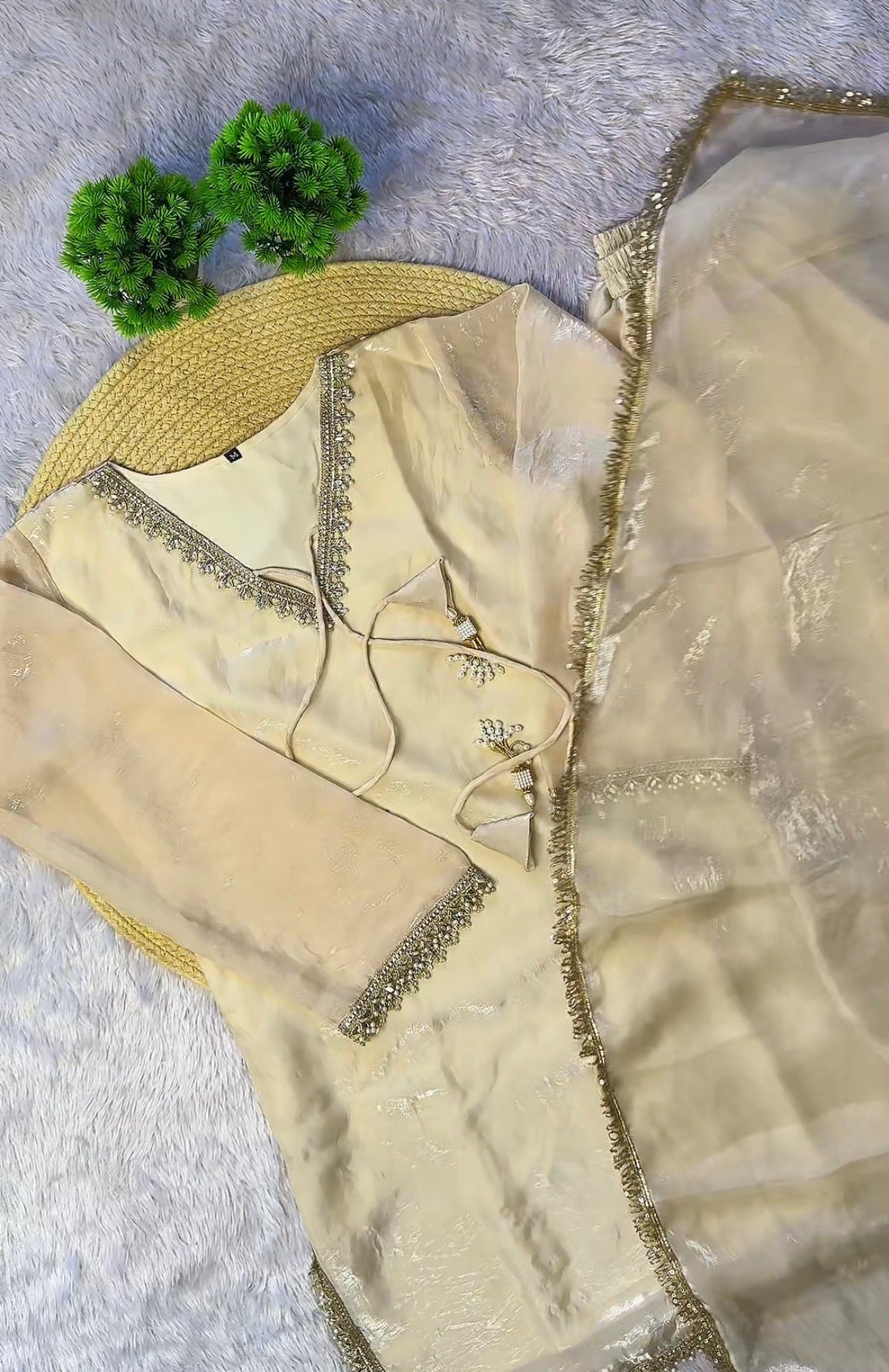 Fendy Satin Silk Farsi Set