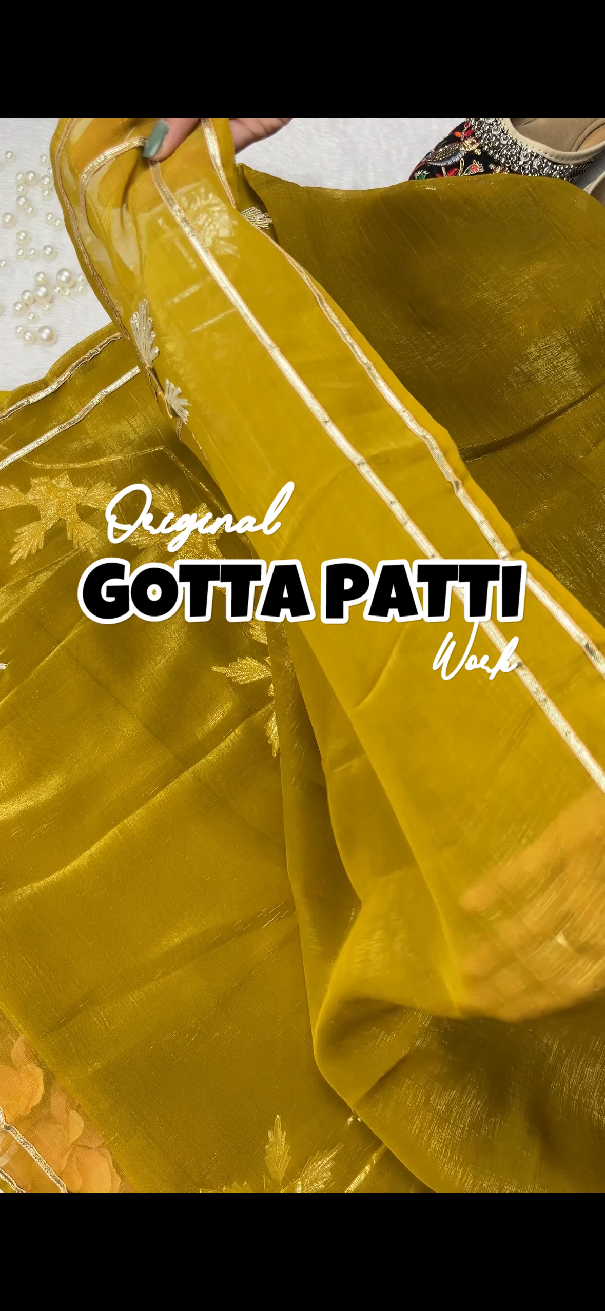 Gotta patti kurta set