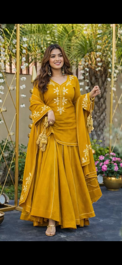 Gotta patti kurta set