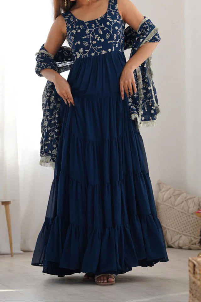 12 MTR FULLY FLARED ANARKALI SET