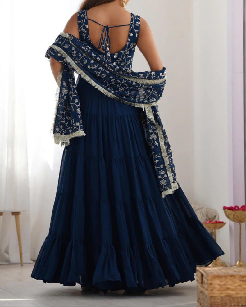12 MTR FULLY FLARED ANARKALI SET