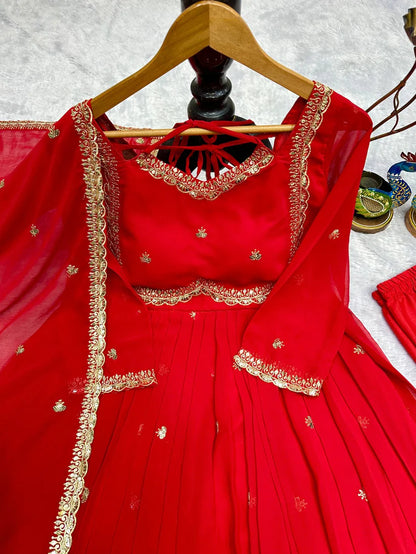 Designer Wedding Special Anarkali Suit Set