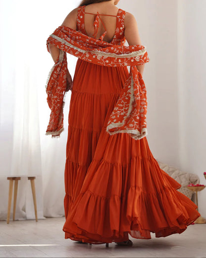 12 MTR FULLY FLARED ANARKALI SET