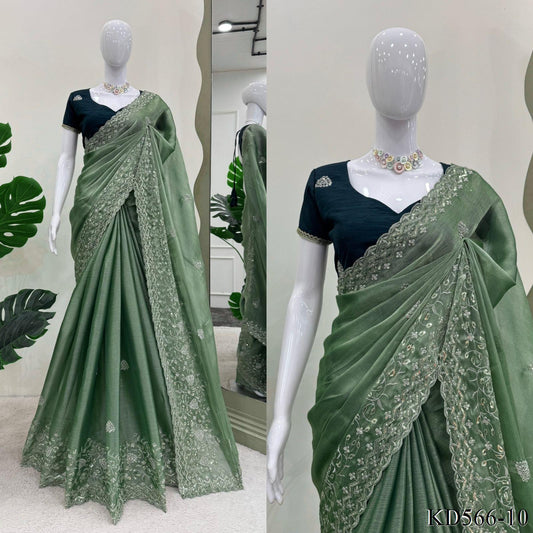 BURBERRY SILK SAREE