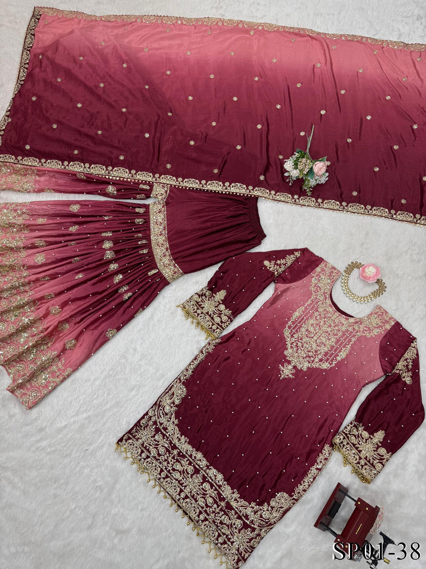 Designer with Inner and Coding & Sequence work with Pearl work and Sharara