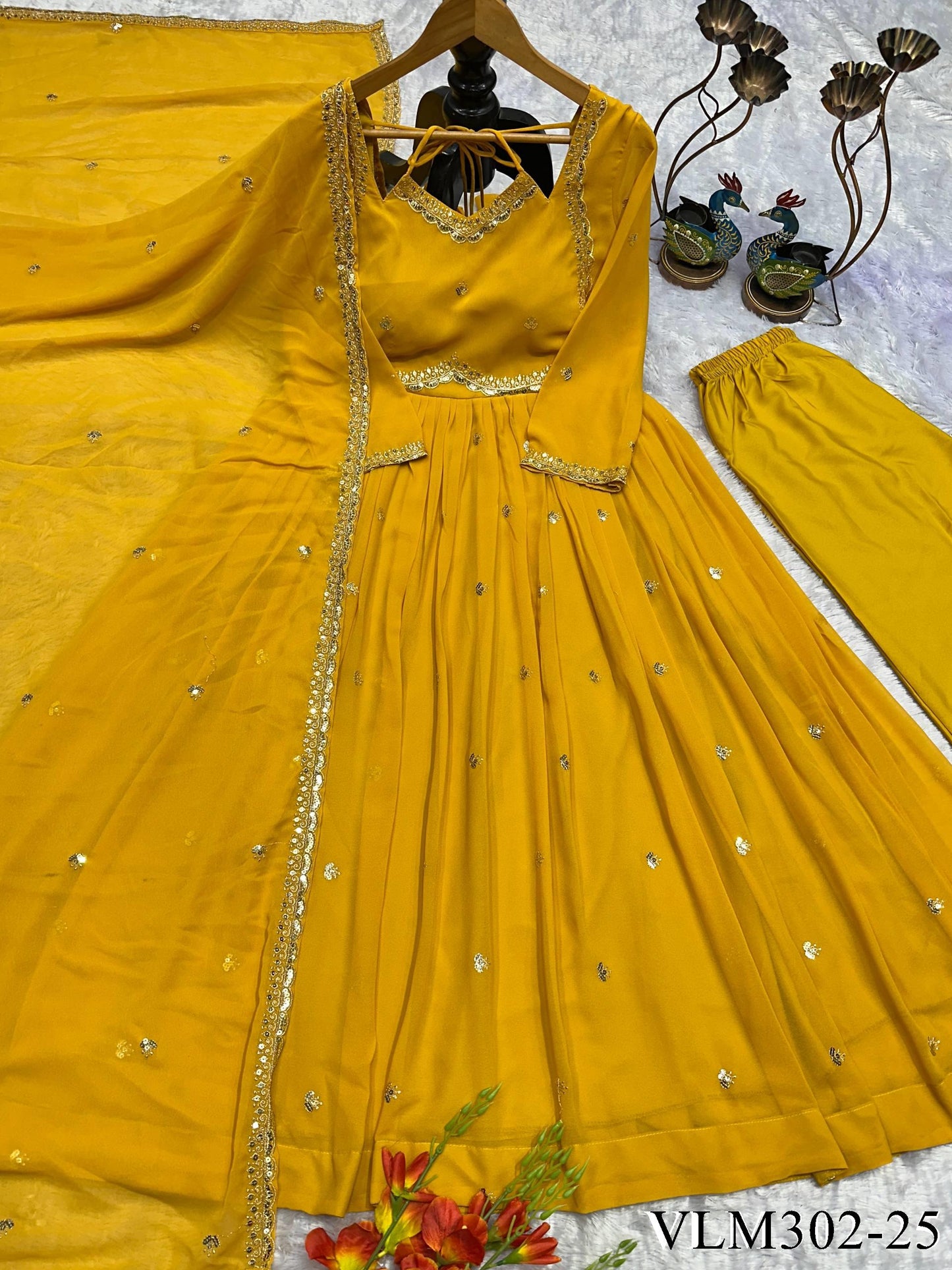 Designer Wedding Special Anarkali Suit Set