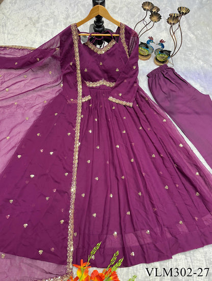 Designer Wedding Special Anarkali Suit Set