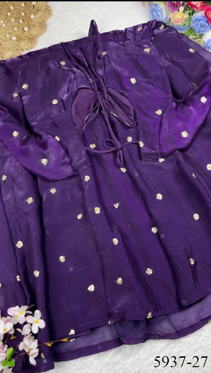FENDY SILK VIRAL GOWN SET