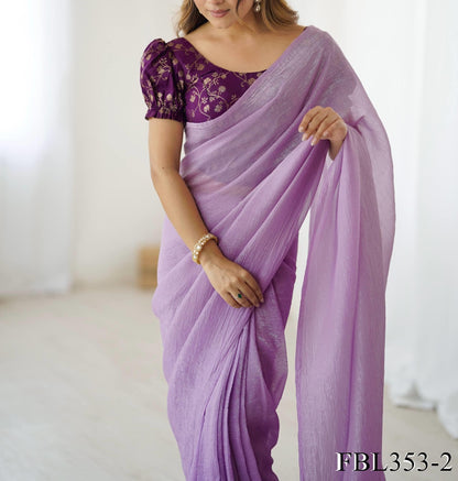 SPARKLE SILK READY TO WEAR SAREE