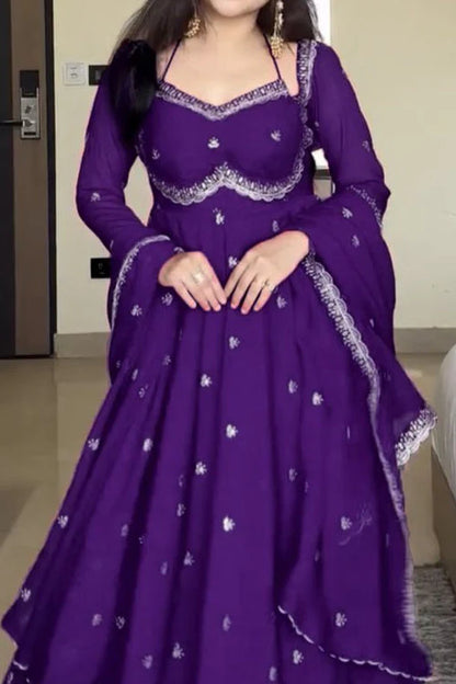 Designer Wedding Special Anarkali Suit Set