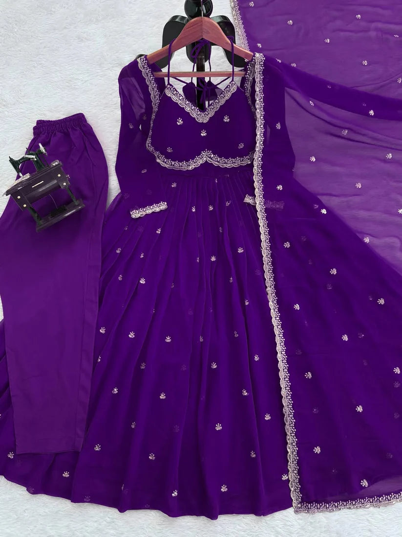Designer Wedding Special Anarkali Suit Set