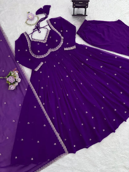 Designer Wedding Special Anarkali Suit Set