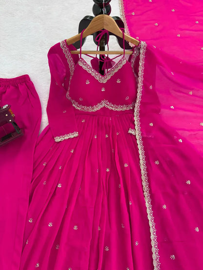 Designer Wedding Special Anarkali Suit Set