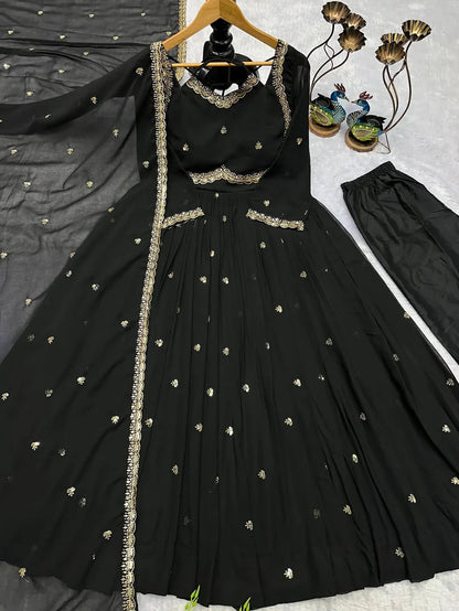 Designer Wedding Special Anarkali Suit Set
