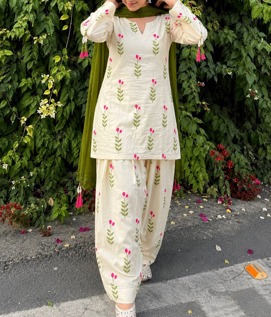 PINTERSTY COTTON FARSHI SET