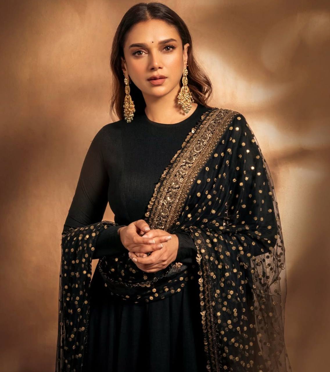 BOLLYWOOD MOST DEMANDING BLACK COLOR READY TO WEAR ANARKALI GOWN
