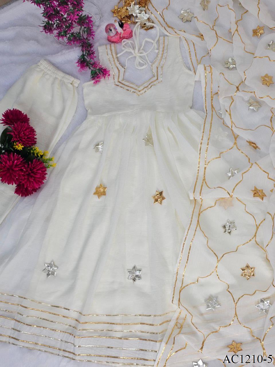 Purely Handmade Anarkali Plazzo Set