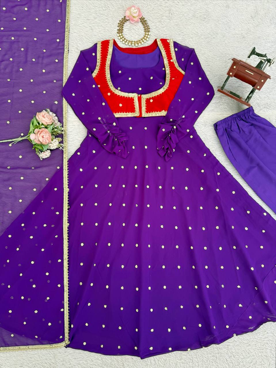 Viral Anarkali Set