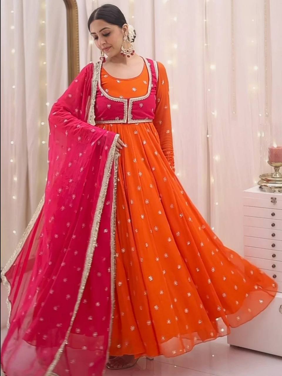 Viral Anarkali Set