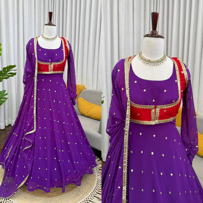 Viral Anarkali Set