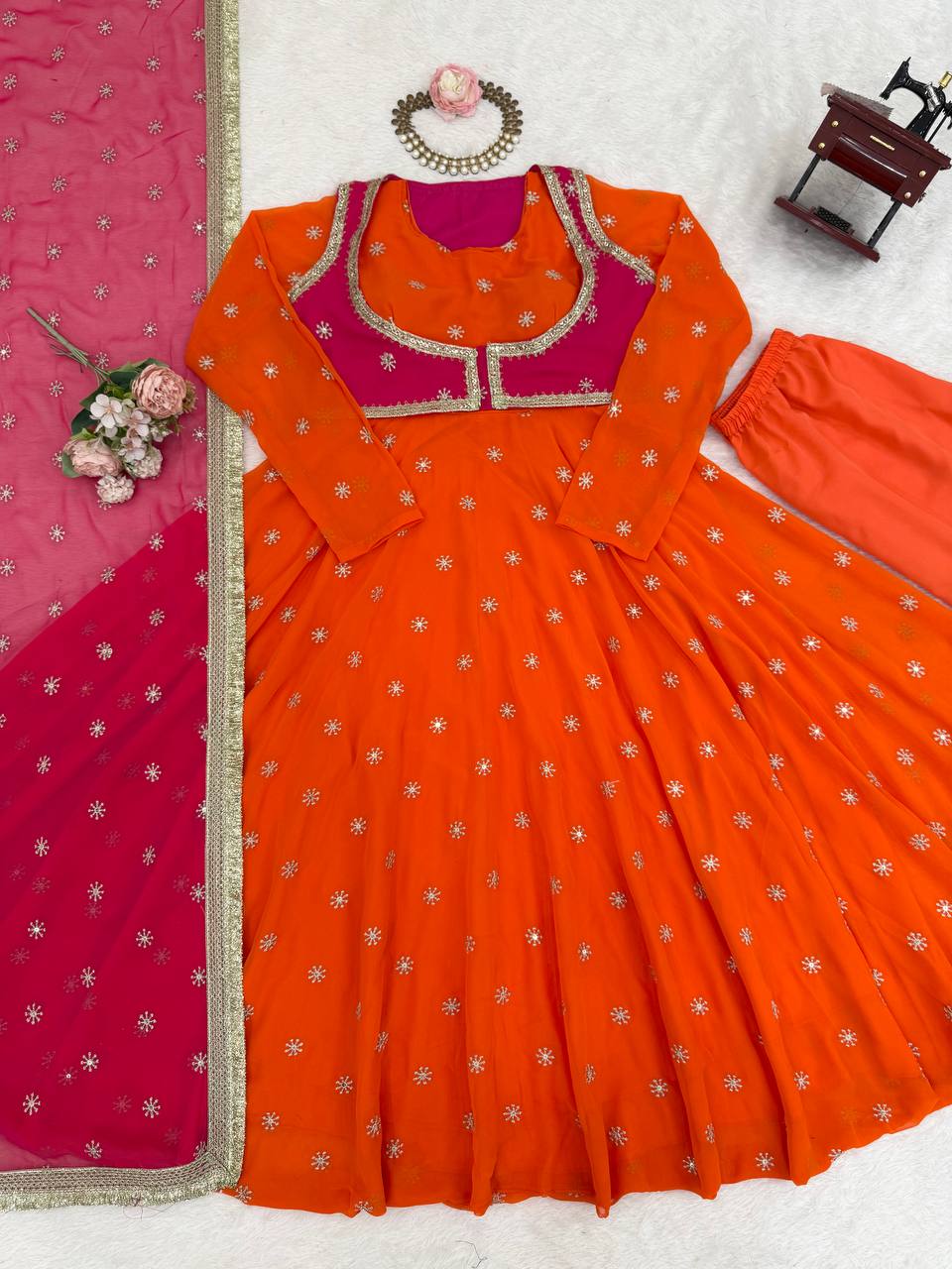 Viral Anarkali Set