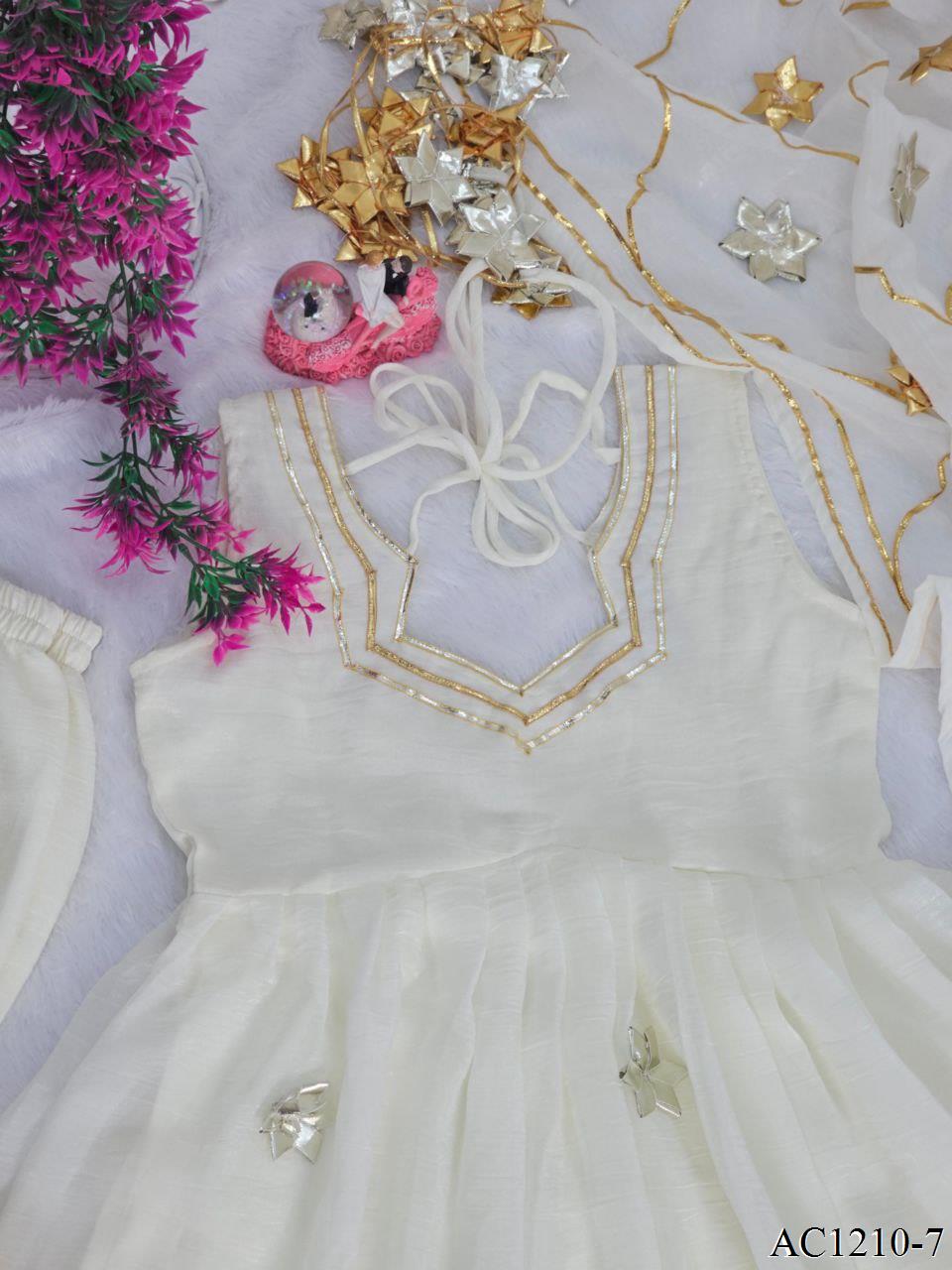 Purely Handmade Anarkali Plazzo Set