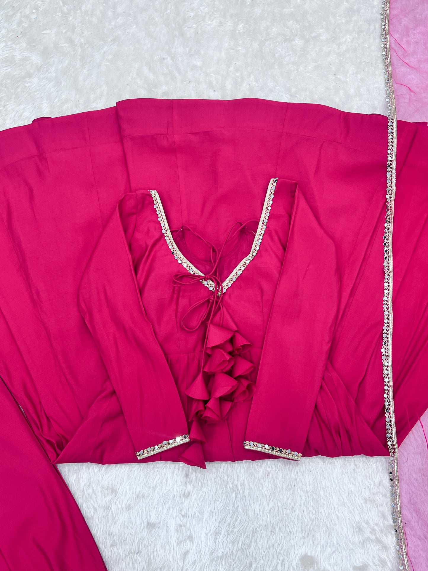 Viral Neck Design Anarkali Set