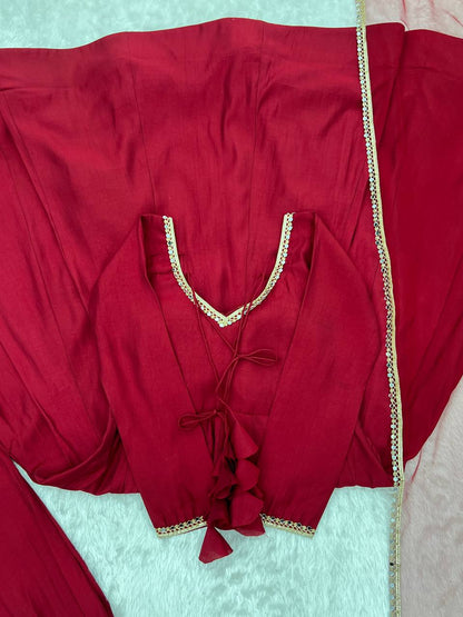 Viral Neck Design Anarkali Set