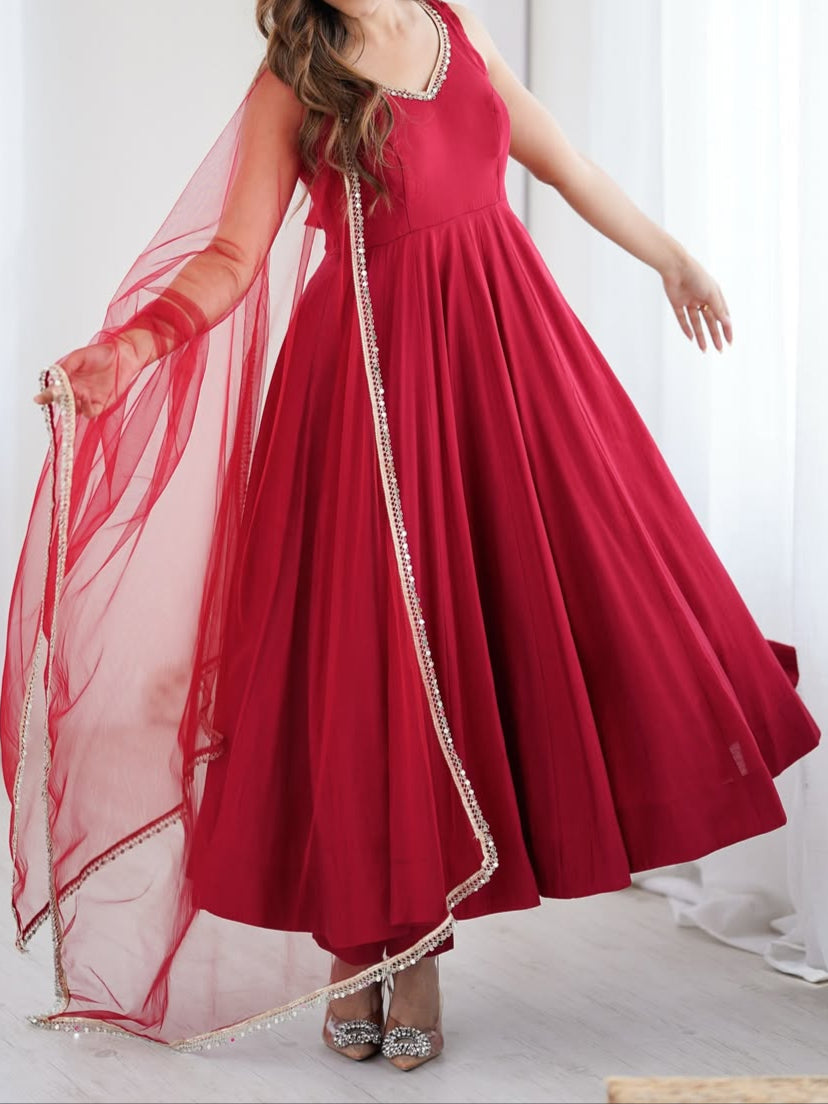 Beautiful Fancy Designer Anarkali Suit