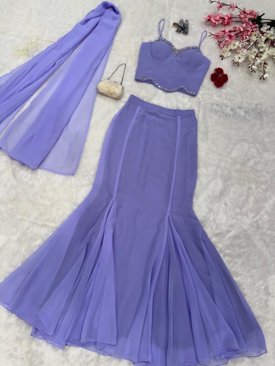 Fishcut Princess Lehenga