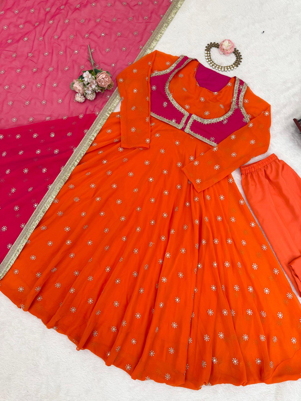 Viral Anarkali Set